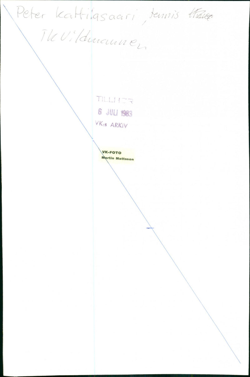 Peter Kattilasaari - Vintage Photograph