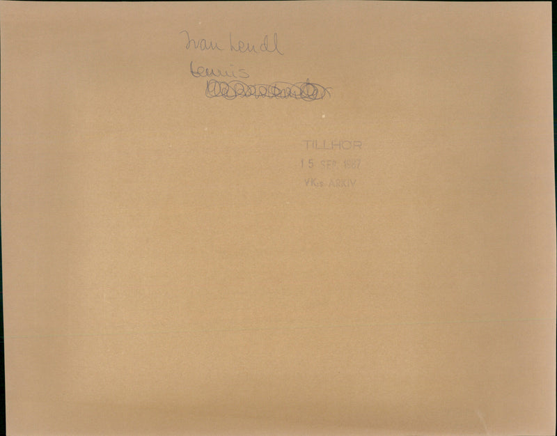 Ivan Lendl - Vintage Photograph