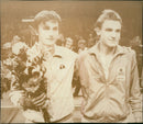 Mats Wilander & Henri Leconte - Vintage Photograph