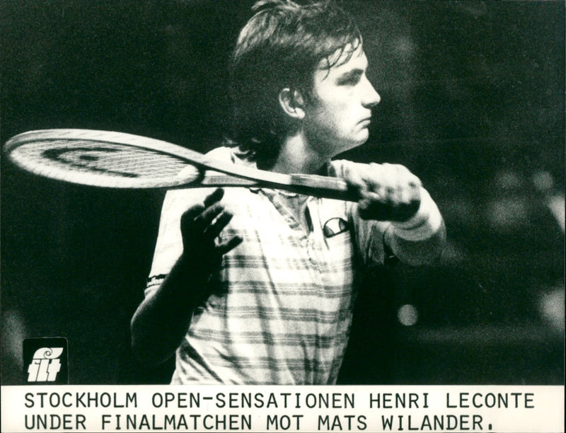 Henri Leconte - Vintage Photograph