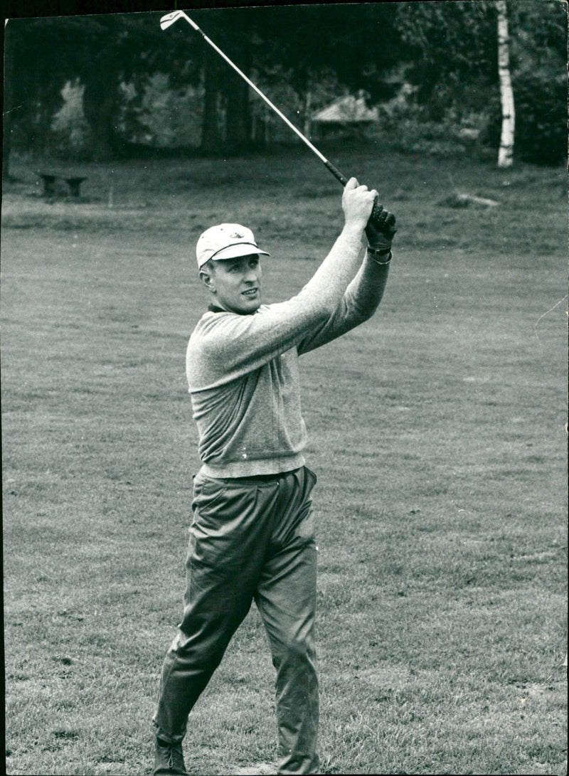 Gerre Rönnmark, golf Holmsund - Vintage Photograph