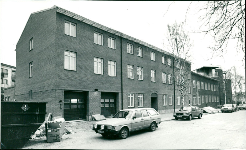 1983 UMEA CENTER PREMISES OLGA MINUET TOWN REGION MATTSSON MUSICIAN PHOTO TILIDE - Vintage Photograph