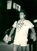 1996 TENNIS PERSONS WILANDER MATS MILANDER SHELF TEUNIS ARCHIVE CLAUS FRESBEN FOLD - Vintage Photograph