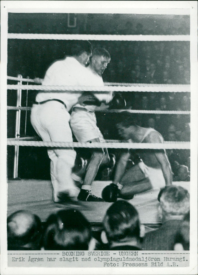 Erik Ågren and Imre Harangi - Vintage Photograph