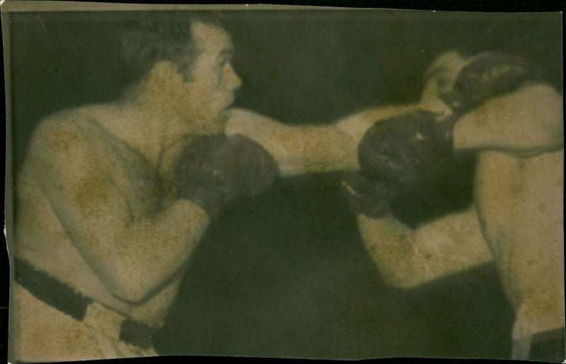 Ingemar Johansson v Joe Erskine - Vintage Photograph