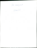 Jill Wahlqvist took an 8th place in Crans-Montana - Vintage Photograph