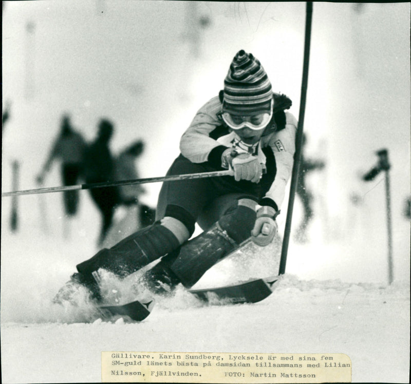 Karin Sundberg - Vintage Photograph