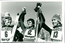 Andreas Wenzel, Paul Frommelt and Ingemar Stenmark - Vintage Photograph