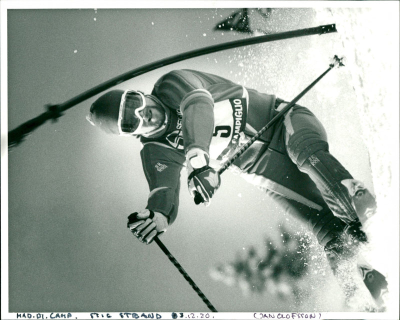 Stig Strand portrait - Vintage Photograph