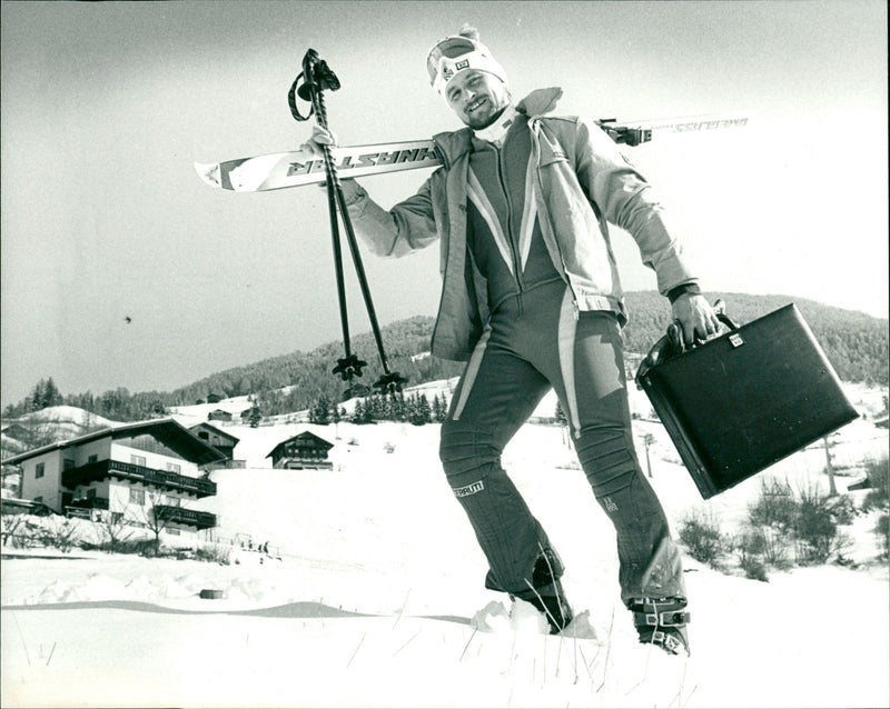 Stig Strand portrait - Vintage Photograph