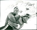 Stig Strand and Bengt Fjällberg, training camp in Schnalstal - Vintage Photograph