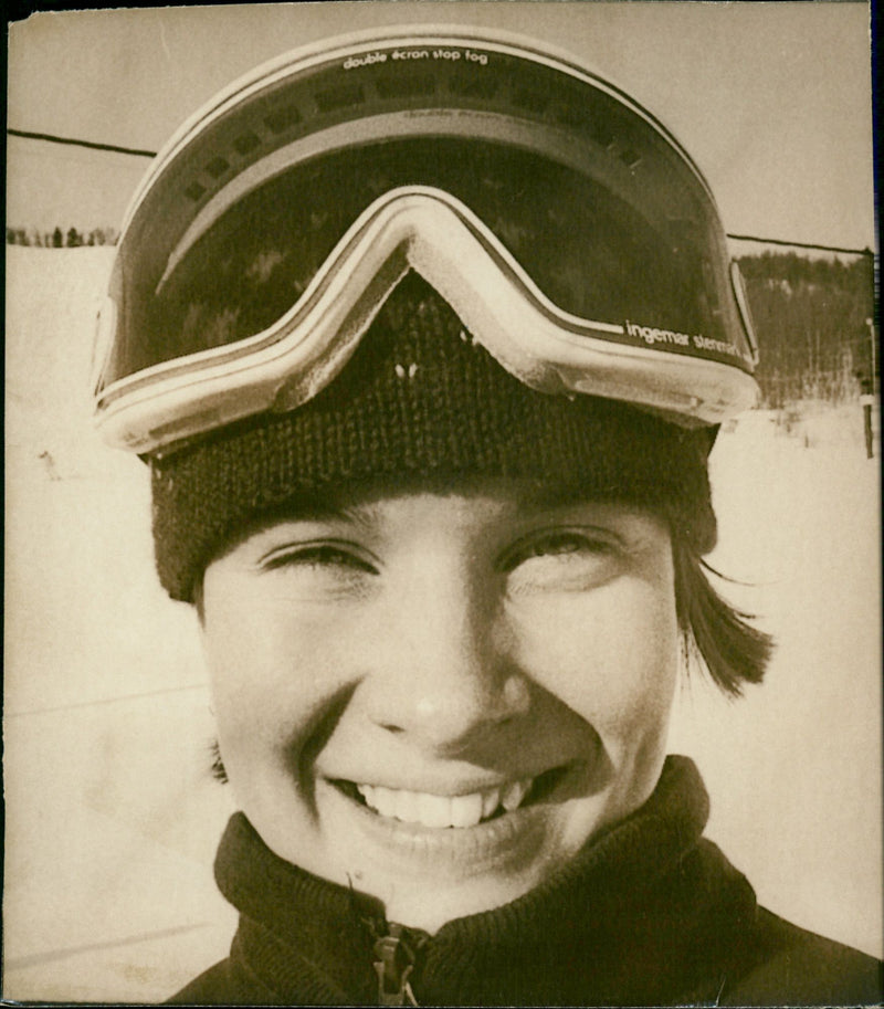 Annelie Sundgren, Nolby Alpina - Vintage Photograph