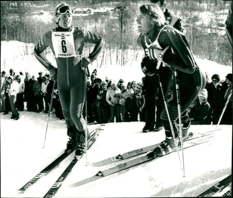 Ingemar Stenmark in the Tärnaspelen - Vintage Photograph