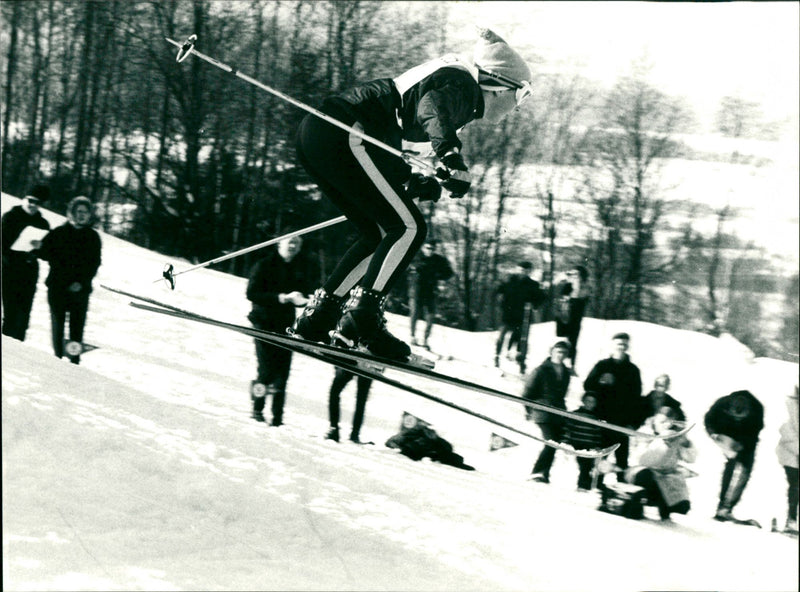 Svedberg störtlopp - Vintage Photograph