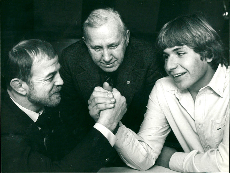 Leif Samuelsson, Ingvar Karlsson och Rune Säfvenberg - Vintage Photograph