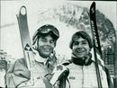 Downhill. Ken Read and Rune Säfvenberg - Vintage Photograph