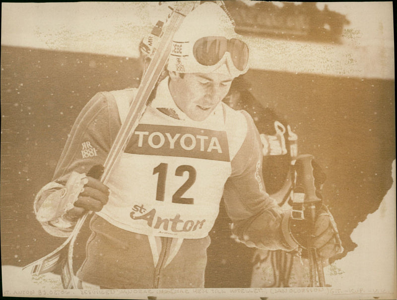 Ingemar Stenmark - Vintage Photograph