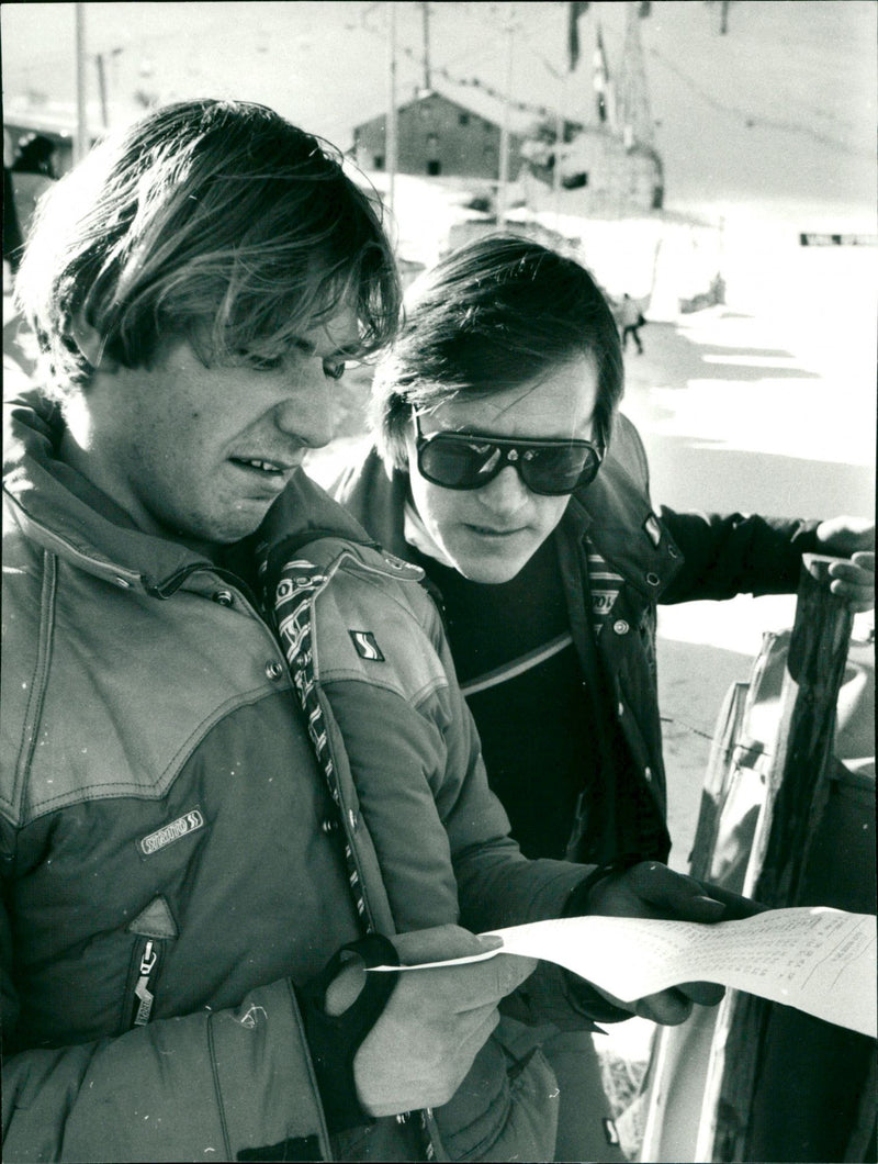 Rune Säfvenberg and Anders Hansson - Vintage Photograph