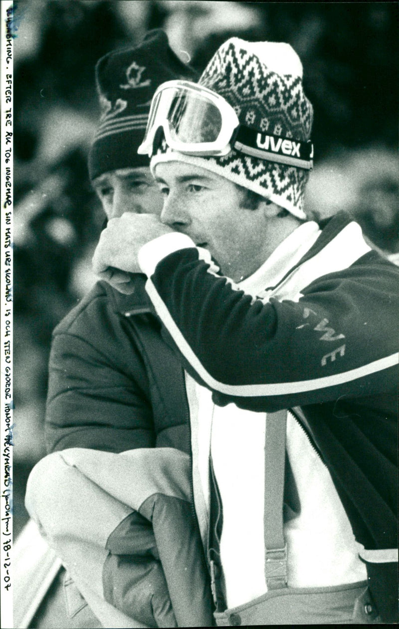 Ingemar Stenmark in Schladming - Vintage Photograph