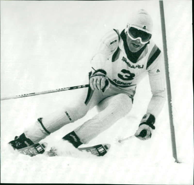 Ingemar Stenmark Aspen World Cup - Vintage Photograph