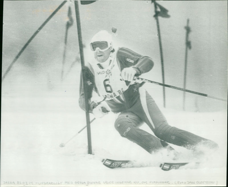 Ingemar Stenmark - Vintage Photograph