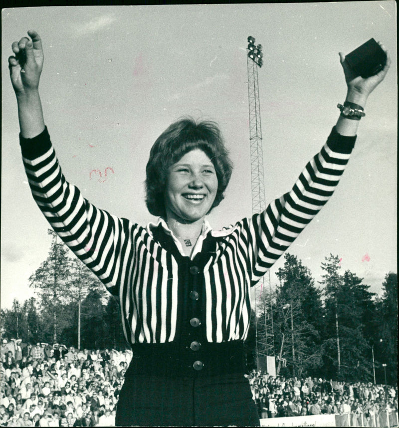 Lillian Nilsson, award-winning VK gold medalist - Vintage Photograph