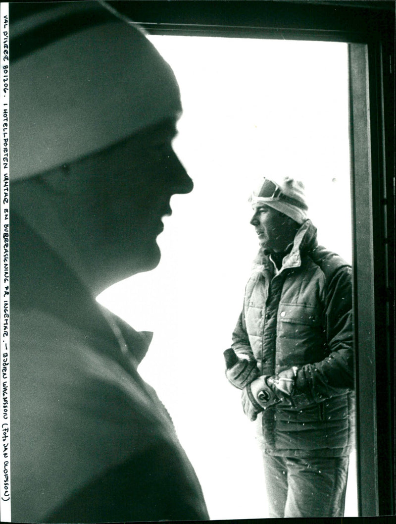 Björn Wagnsson and Ingemar Stenmark - Vintage Photograph