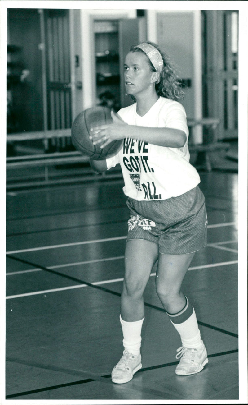 Ulrika Pettersson, Umeå Basket - Vintage Photograph