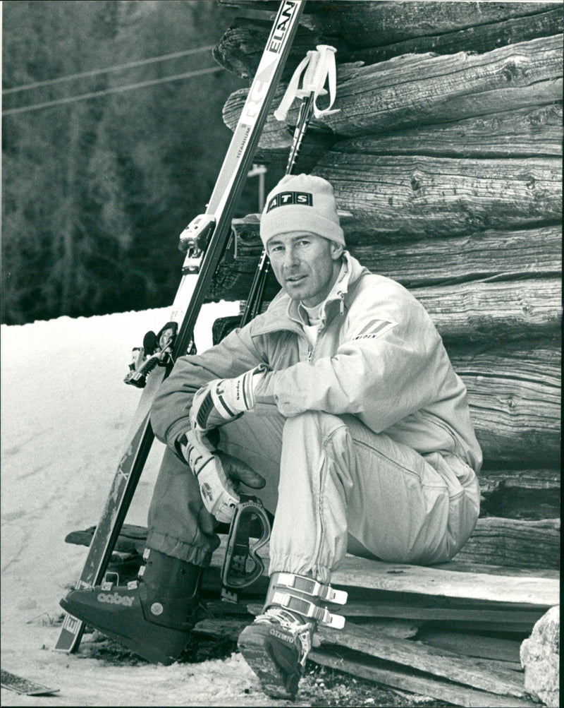 Ingemar Stenmark - Vintage Photograph