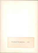 Richard Pramotton - Vintage Photograph