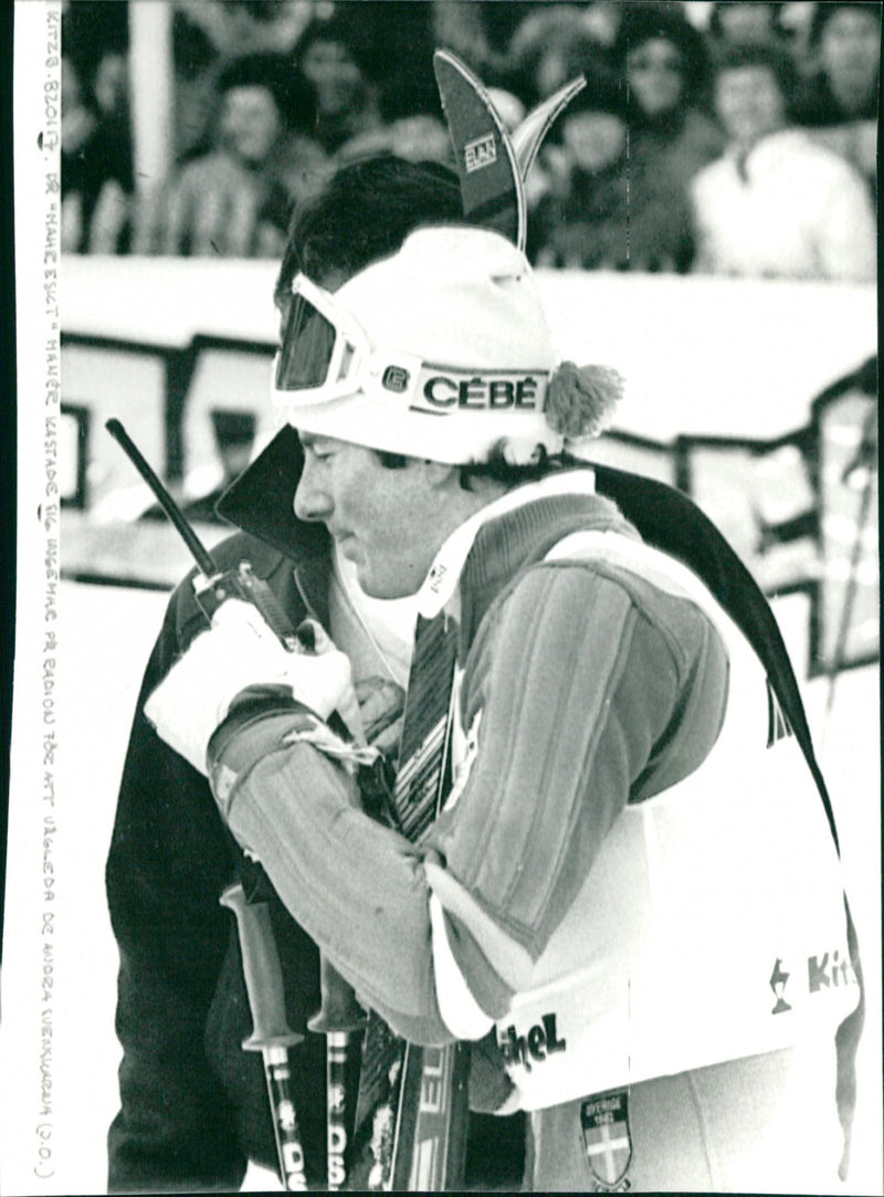 Ingemar Stenmark in Kitzbühel - Vintage Photograph