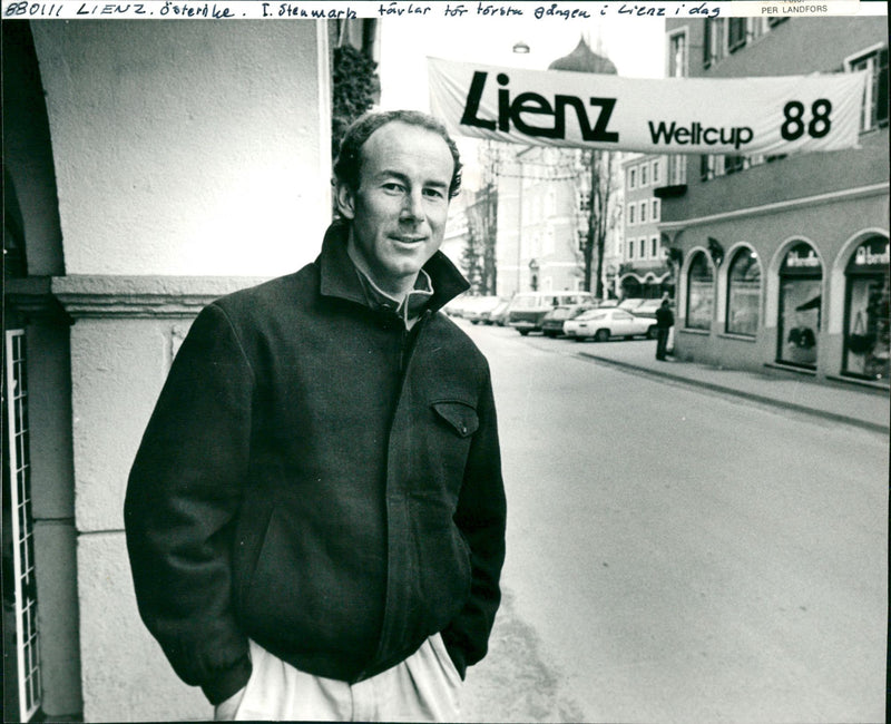 Ingemar Stenmark in Lienz - Vintage Photograph