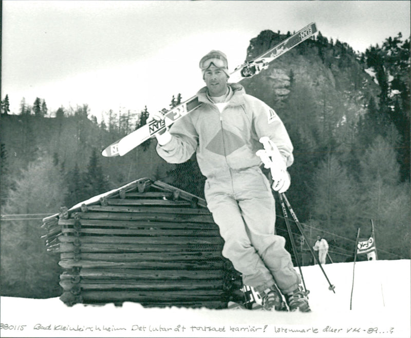 Ingemar Stenmark in Bad Kleinkirchheim - Vintage Photograph