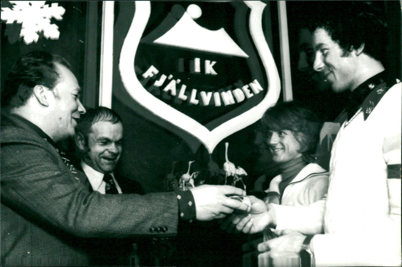 Ingemar Stenmark - IK Fjällvinden - Vintage Photograph