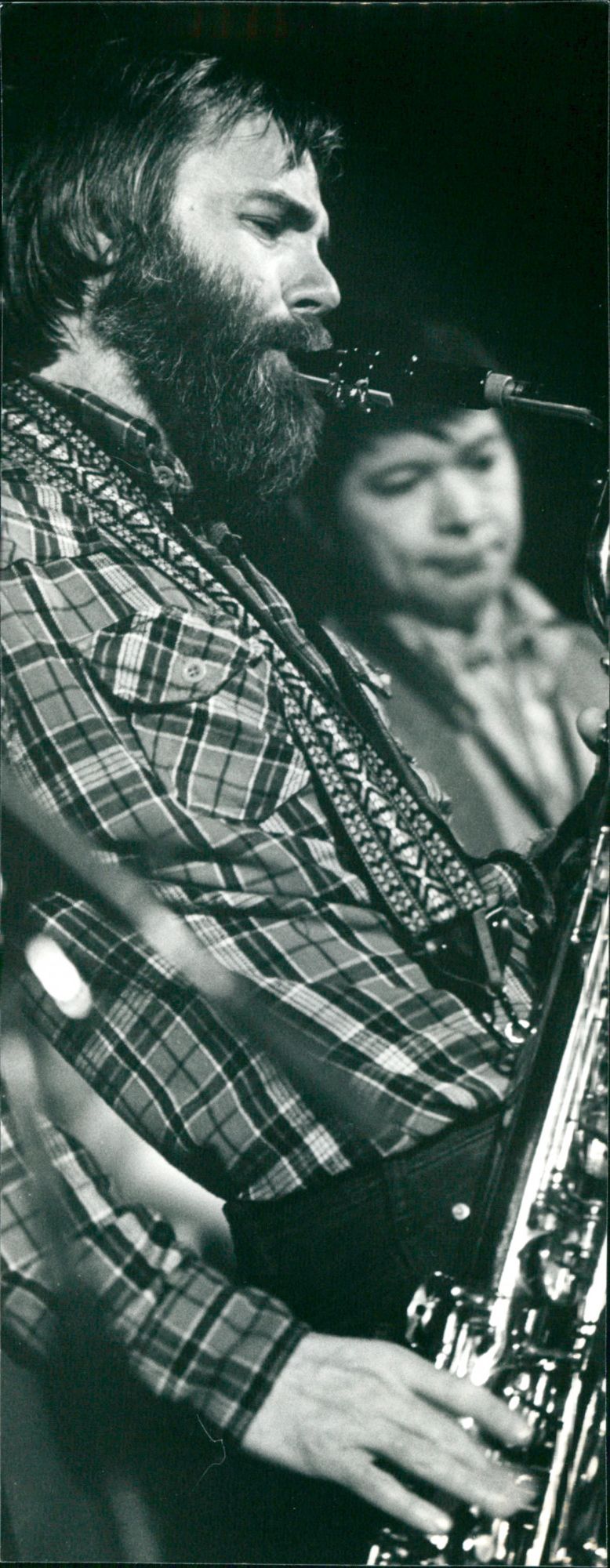 Staffan Öberg, Umeå musician - Vintage Photograph