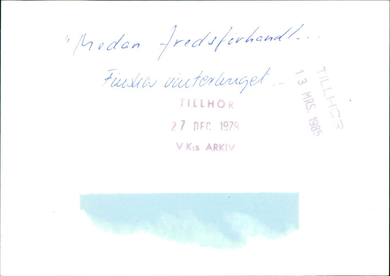 The Finnish Winter War - Vintage Photograph