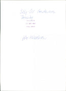 Stig-Ove Gustavsson - Vintage Photograph