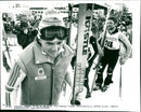 Andreas Wenzel and Stig Strand in Kitzbühel - Vintage Photograph