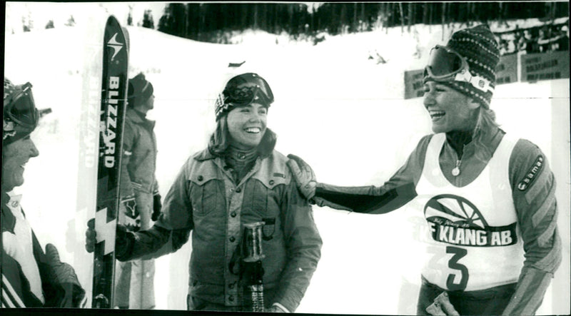 Ann Melander and Anna-Karin Hesse - Vintage Photograph