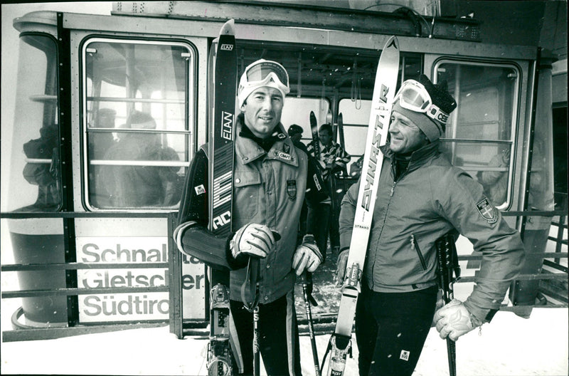 Ingemar Stenmark & Stig Strand - Vintage Photograph