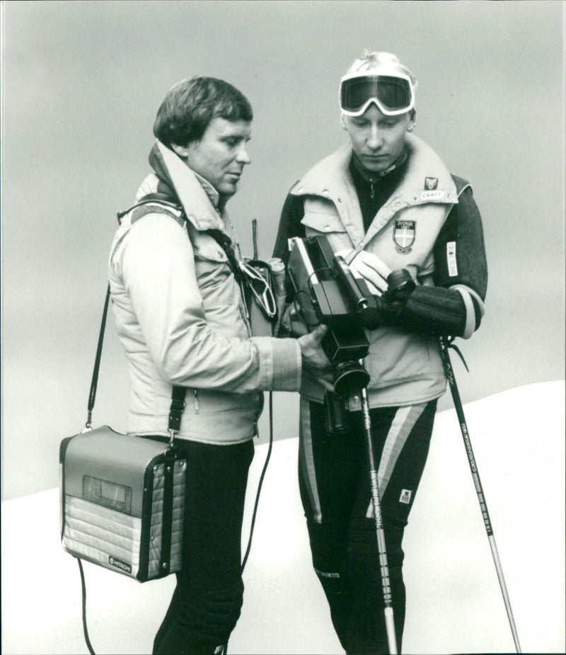 Lasse Kjällberg and Bengt Fjällberg - Vintage Photograph