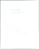 Ann Uvhagen and Ingemar Stenmark - Vintage Photograph