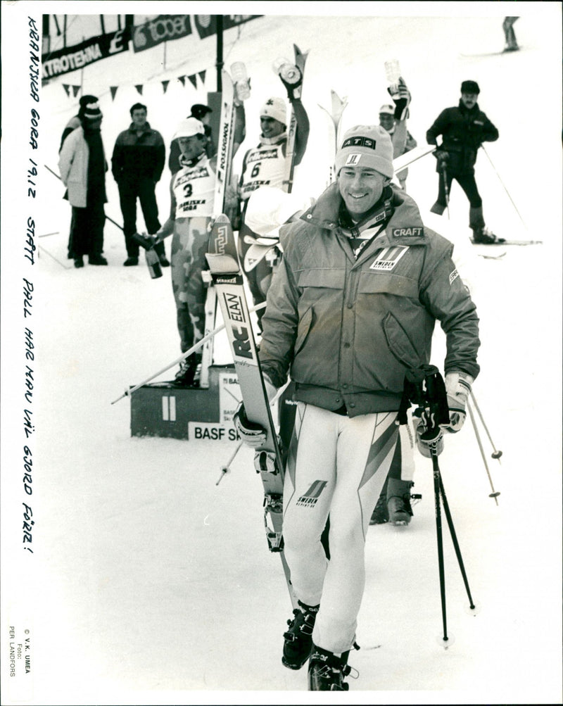 Ingemar Stenmark - Vintage Photograph