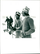 Stig Strand and Ingemar Stenmark - Vintage Photograph