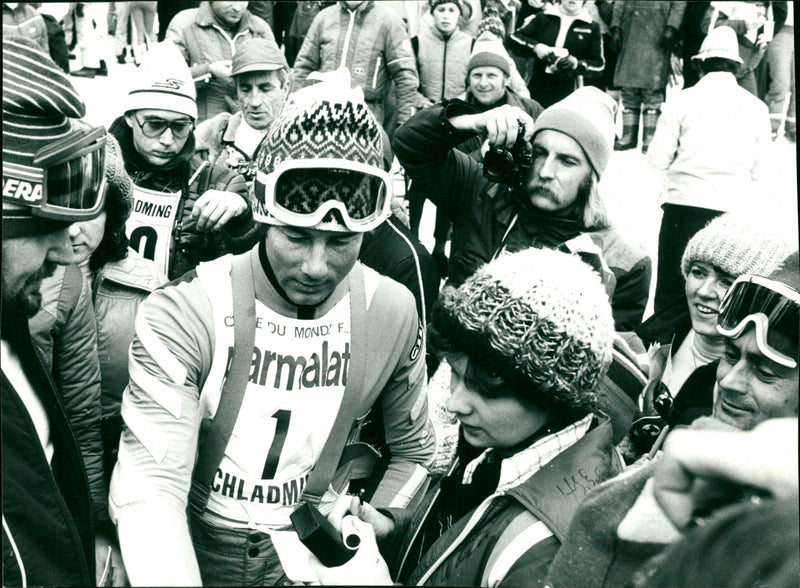 Ingemar Stenmark in Schladming - Vintage Photograph