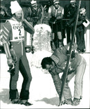 Ingemar Stenmark and Hermann Nogler - Vintage Photograph