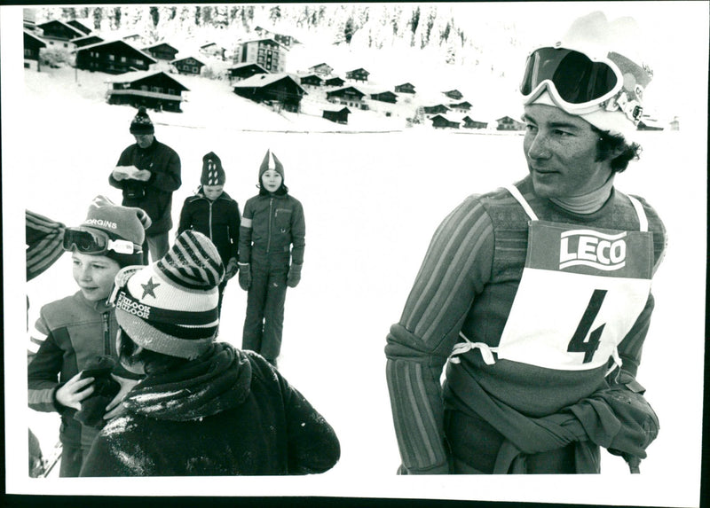 Ingemar Stenmark - Vintage Photograph