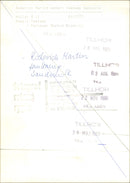 1985 FEMCAM PERSONS MARTIN REDERICK JEAN ONLASATAN SANDVIKS ARKIV SRL PERSON MARY - Vintage Photograph