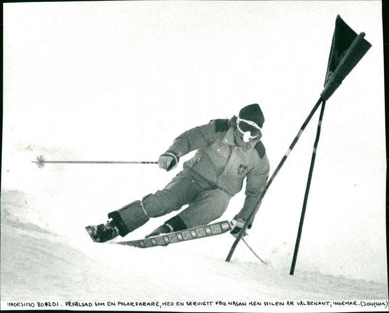 Ingemar Stenmark - Vintage Photograph