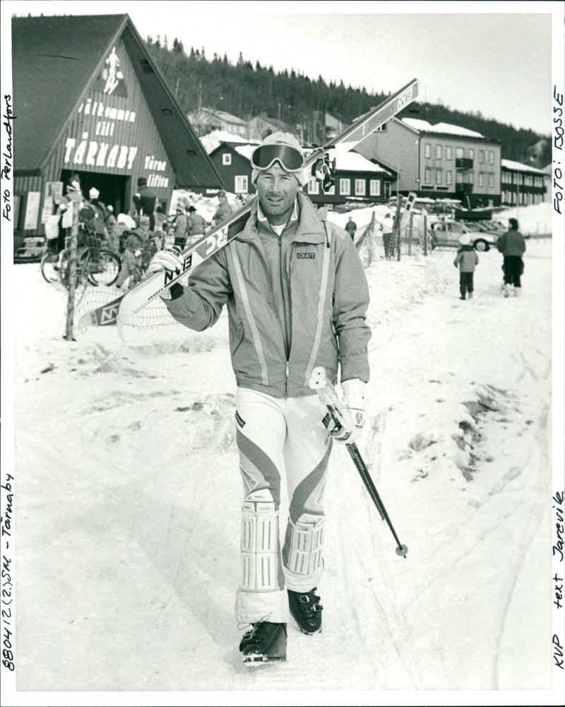 Ingemar Stenmark - Vintage Photograph